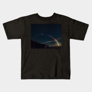 Falcon9/Iridium 7 Stage Separation Kids T-Shirt